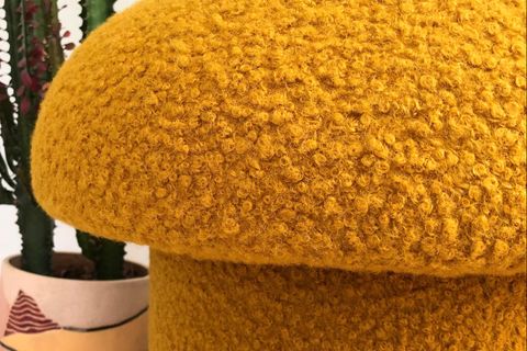 S HOME DESİGN CONCEPT MUSHROOM MANTAR PUF, HARDAL