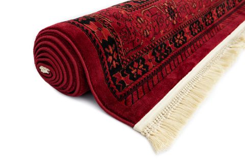 ANGORAHOME PERSİAN BK1003 DOKUMA MAKİNE HALISI, YUVARLAK, 160X160