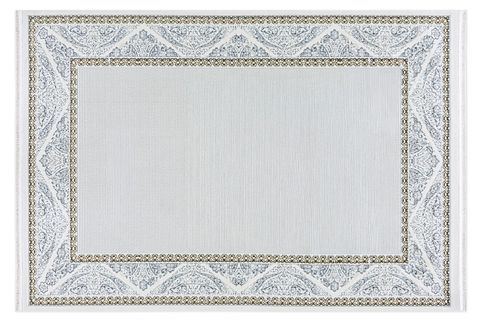 MOONLİGHT MAKİNE HALISI, BEYAZ SİMLİ, 1, 80X150