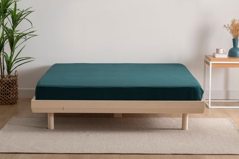 LUNA SİMPLY COLORS LASTİKLİ ÇARŞAF, YEŞİL, ÇİFT KİŞİLİK