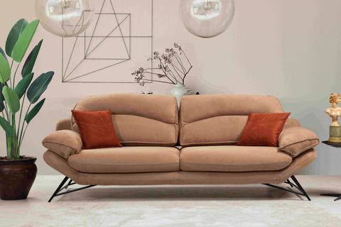 SOFT KOLTUK TAKIMI, TURUNCU BEJ