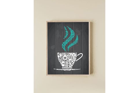 MUNİKA AHŞAP ÇERÇEVELİ ÜÇLÜ MUTFAK TABLO SETİ, 21X30, MNK076
