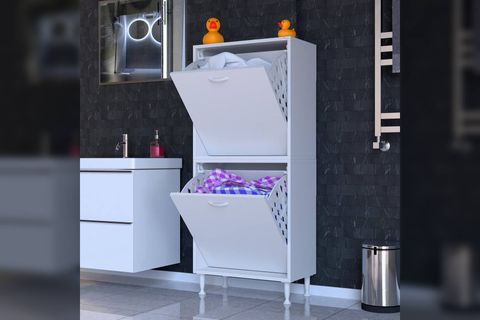 İLKİM ALT VE ÜST MODÜL SEPETLİ BANYO DOLABI, 65 CM
