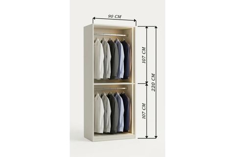 ALESTA GİYİNME DOLABI MODÜL 1