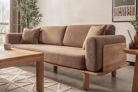 DİVA İSKANDİNAV ÜÇLÜ NATURAL AYAK, KAHVERENGİ