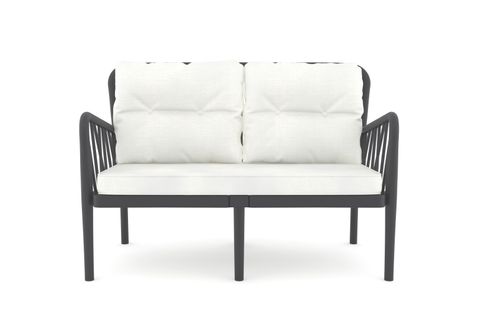 GALA PLASTİK İKİLİ KANEPE, ANTRASİT