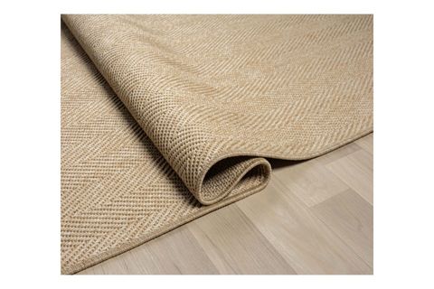 ESSE HAV TOZ VERMEZ KOLAY TEMİZLENEN HASIR DOKU SİSAL HALI, BEJ, 80X400, 665