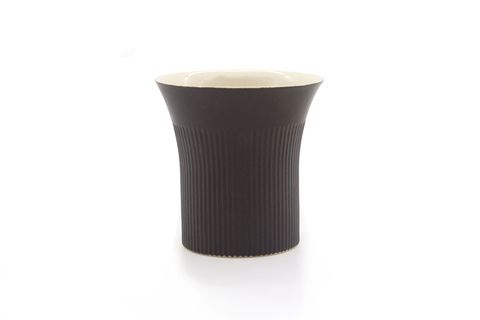 FLUTED STONEWARE BARDAK, ANTRASİT