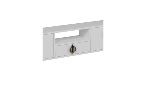 DROPDD TV SEHPASI, BEYAZ SİYAH ALTIN, DUVARA MONTAJ, 1321DROPDD 32