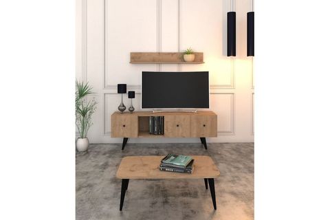 TARZ TV ÜNİTESİ VE ORTA SEHPA TAKIMI, SEPET