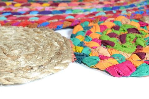 BOLERO JÜT HALI Y11-272, YUVARLAK, MULTİ