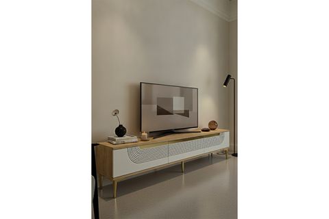 MEYRA TV SEHPASI, SAFİRMEŞE BEYAZ GOLD, 180 CM, TSA1805DBG