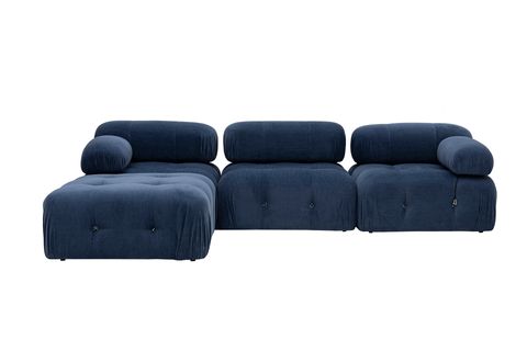 NEW BUBBLE MODULAR CORNER SOFA, NAVY, UK