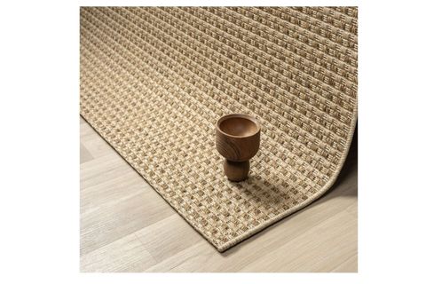 ESSE HAV TOZ VERMEZ KOLAY TEMİZLENEN HASIR DOKU SİSAL HALI, KAHVE, 160X250, 667