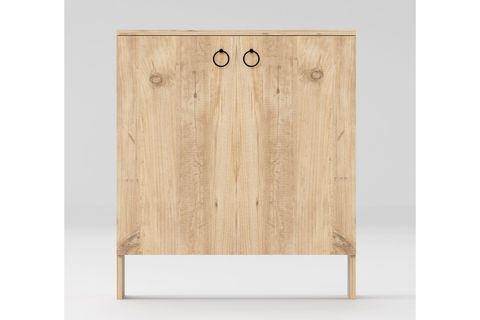 KABİ İKİ KAPAKLI ÇOK AMAÇLI DOLAP, ÇAM