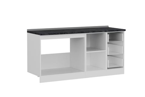 MİNAR 175 CM MUTFAK DOLABI BEYAZ 175-B1 -ALT MODÜL