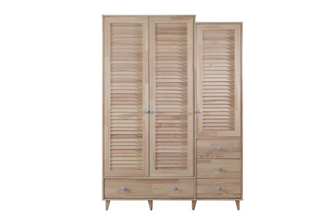 LİNA DOLAP, 3 KAPAKLI, LADİN