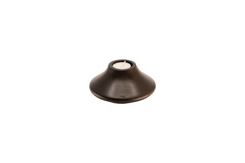 MASSELLO DESIGN TEKKA AHŞAP T-LIGHT MUMLUK CEVİZ
