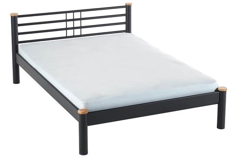 KAPPİS S METAL KARYOLA, SİYAH, 120X200