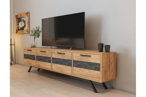 SEREL 4 KAPAKLI METAL AYAKLI 150 CM TV ÜNİTESİ