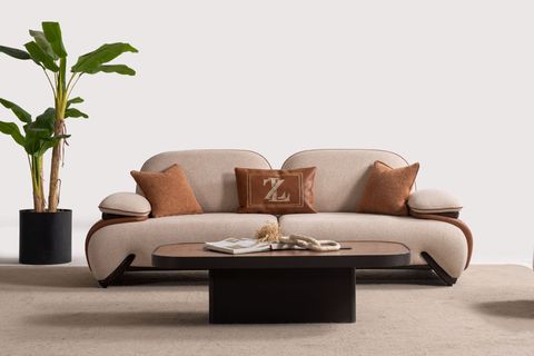 OPAL ÜÇLÜ KOLTUK, KREM