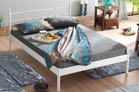 LALAS S METAL KARYOLA, BEYAZ, 150X200