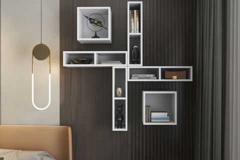 AYDIN KİTAPLIKLI RAF, NRG-DVR-1019