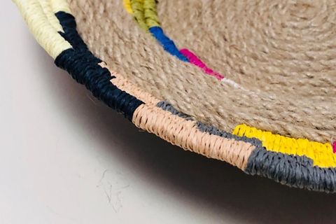 ÜÇLÜ DEKORATİF EL YAPIMI BOHEM DUVAR SÜSÜ AFRİKAN TABAK