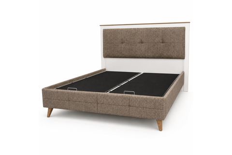 MARLO BAZA BAŞLIK YATAK SETİ, AYTAŞI SEPET 160X200