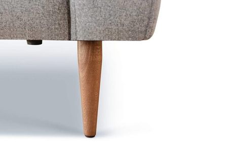 MODSY 192 X 165 MODÜLER KÖŞE KOLTUK WOOLY KETEN - GRİ