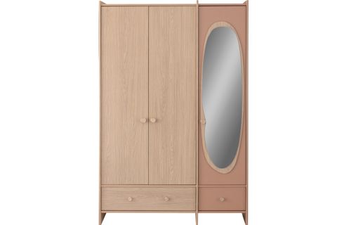 OSAKA ÇOCUK ODASI GARDIROBU, 3 KAPAKLI