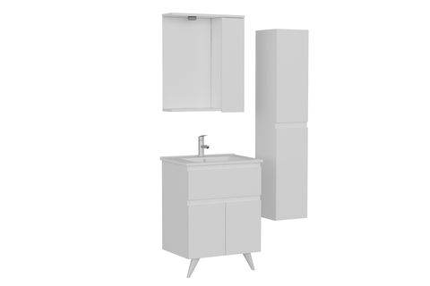 NİKA BANYO DOLABI AY2K1Ç145, BEYAZ, 65 CM