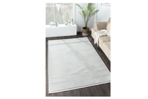 ZEN KOLEKSİYONU BAMBU DOKULU MAKİNE HALISI, BEJ, 80X300, 0594A