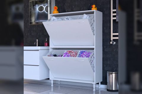 İLKİM ALT VE ÜST MODÜL SEPETLİ BANYO DOLABI, 100 CM