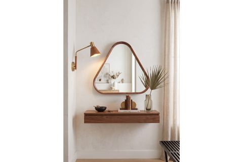 SPECİFİC AYNA, CEVİZ, 95 CM