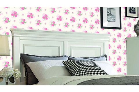 FOREVER 14 5 51 PEMBE GÜL DESENLİ DUVAR KAĞIDI  5 M²