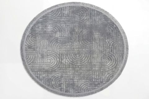 ŞÖNİL DOKUMA YUVARLAK HALI 100X100 CM LNA8-SSG-YV-100