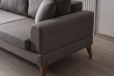 LİNO MODÜLER KÖŞE KOLTUK, KAHVERENGİ