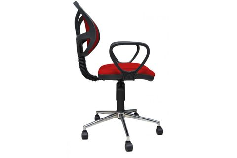LOCA YÜKSEKLİK AYARLI ÇALIŞMA SANDALYESİ, KIRMIZI