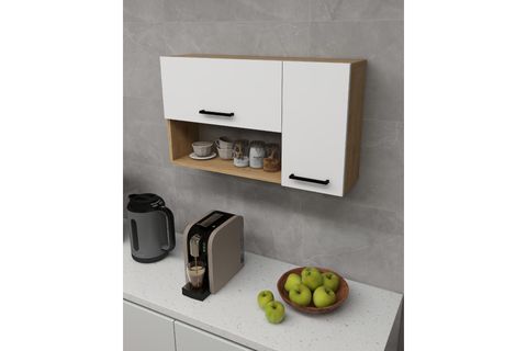 AKASYA ÇOK AMAÇLI DOLAP,  SAFİRMEŞE BEYAZ