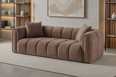 OSLO ÜÇLÜ KOLTUK, KAHVERENGİ