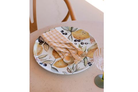 THE MİA LİMONCELLO SERVİS TABAĞI 6LI SET 26 CM LMN013