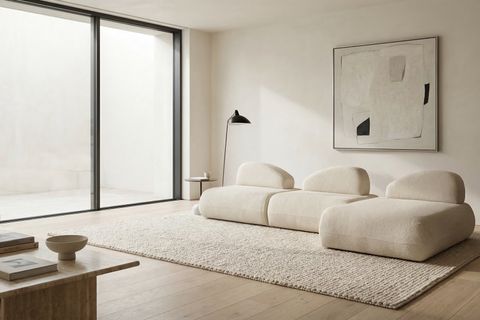 LİVA KÖŞE KOLTUK, XL, KREM