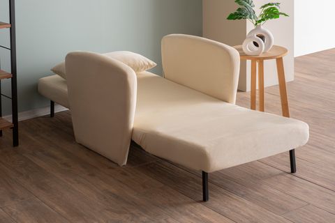 PAFU HİRO SOHO KATLANIR YATAKLI TEKLİ KOLTUK, KREM