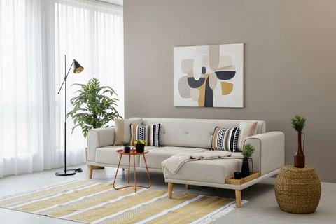 NORM KÖŞE KOLTUK, KREM, SAĞ KÖŞE