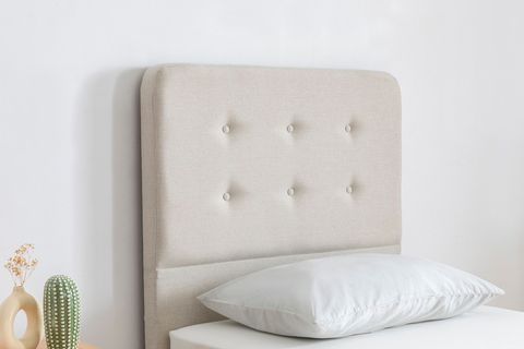 NOTTE BAZA VE BAŞLIK SETİ, KREM, 120X200