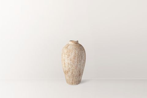 STELLA DOKULU TERRACOTTA VAZO