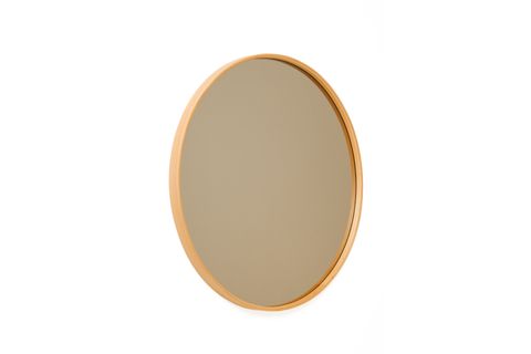 CİRCLE DUVAR AYNASI, MEŞE, 40 CM