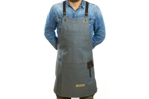 MONAPRON 13 MANTEGNA DENİM ÖNLÜK, MAVİ