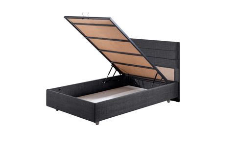 SOFİA BAZA BAŞLIK LETTO YATAK SETİ, ANTRASİT, 90X200